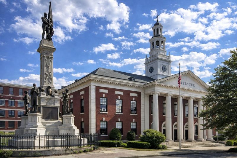 Storm Damage Roof Repair in Webster, MA